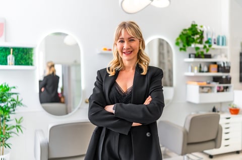 Estilista profesional del salón